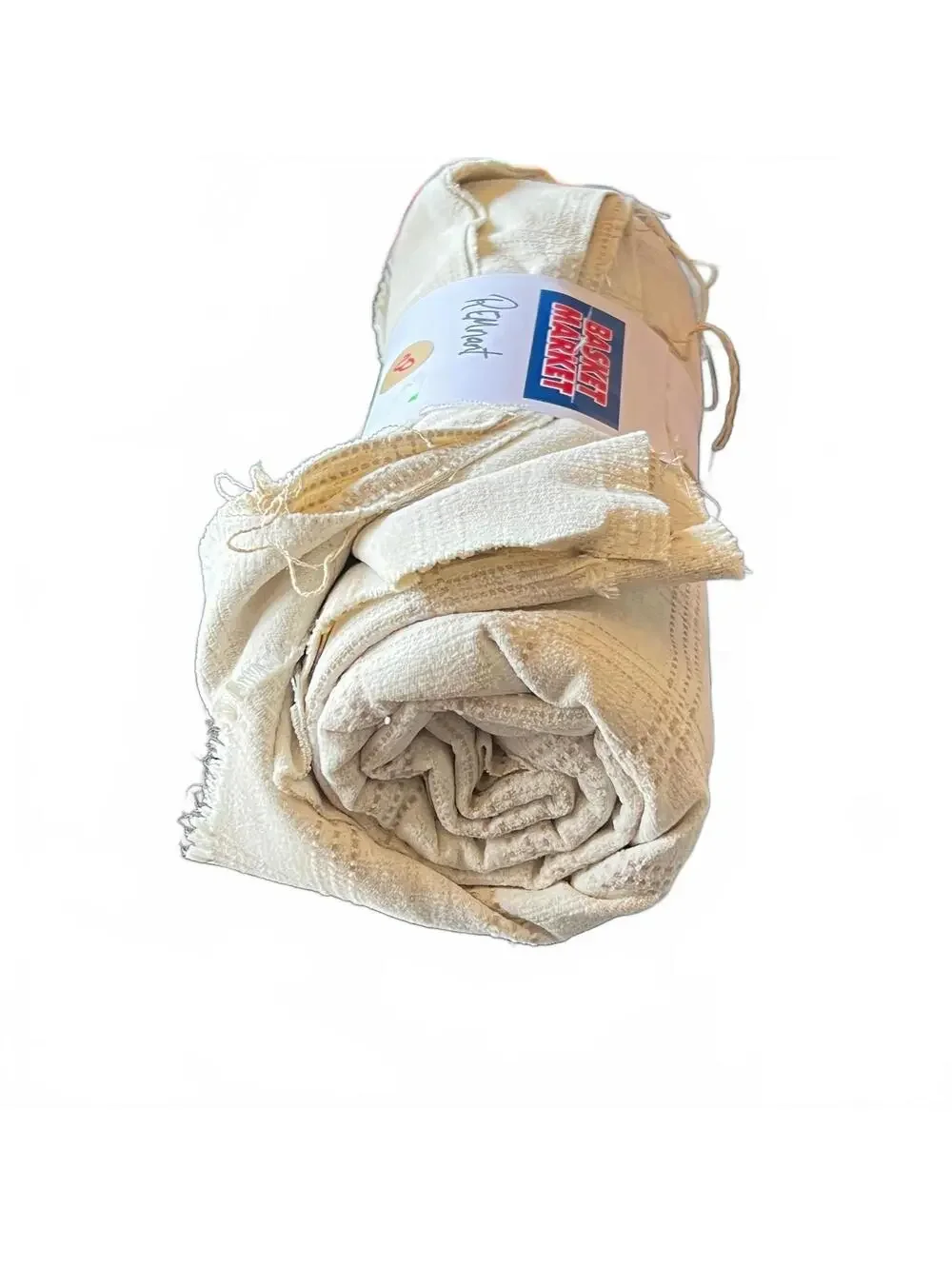 Basket Market 2yd Fabric Roll - Cream Canvas